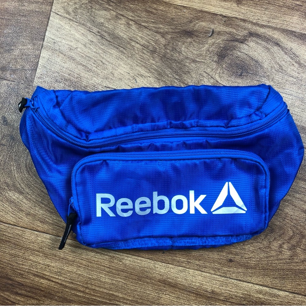 Reebok Blue White Fanny Pack Pouch